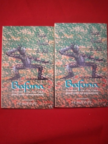 2 Cassette Bafona Paisaje Musical De Chile