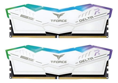 Teamgroup T-force Delta Rgb Ddr5 Ram 32gb -blanco