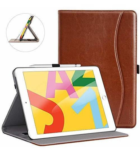 Ztotopcase - Funda De Piel Sintética Para iPad 7ª Generación