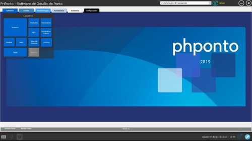 Phponto - Software De Controle De Ponto De Funcionários