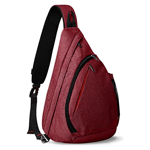 Sling Bag Outdoormaster Versatil Y Compacta - Garnet Red 