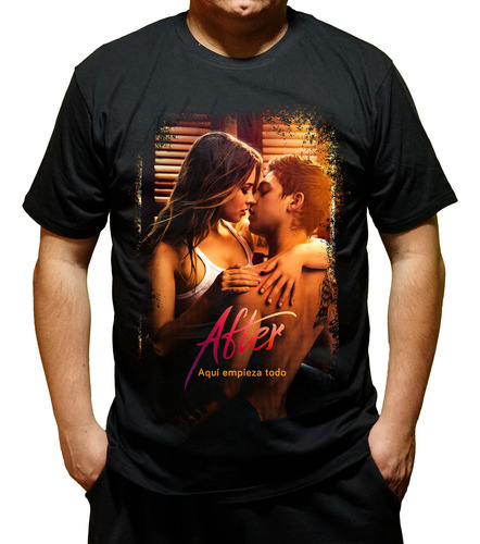 Polera Estampada Serie Parejas Películas  After