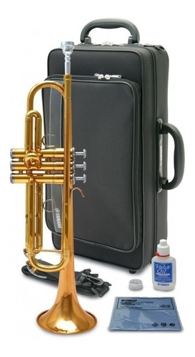 Trompeta Yamaha Laqueada Con Estuche Y Boquilla Ytr4335gii