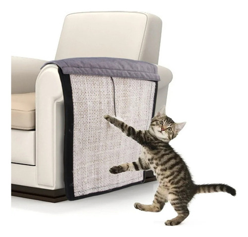 Rascador De Gato Para Proteger Sillón O Sofá Con Velcro