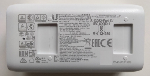 Imagen 7 de 9 de Fuente Poe 48v 0.32a 15w Ubiquiti Gigabit Ethernet