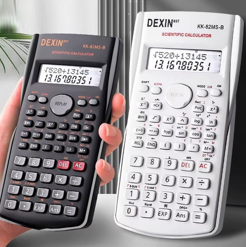 Calculadora Científica Dexin Kk82ms B Negra 240 Funciones