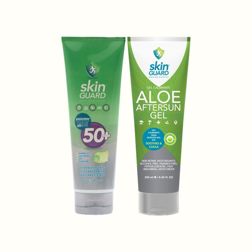 Paquete Protector Solar Fps 50 250 + Gel 100% Aloe Vera