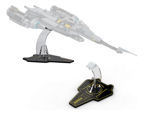 Soporte Acrílico Naocard Para Lego Star Wars N-1