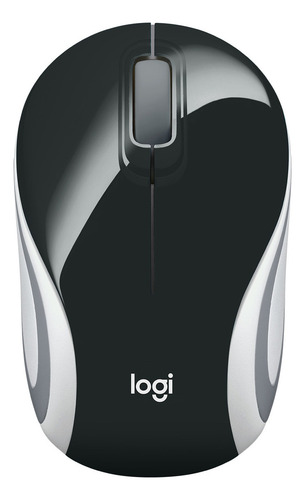 Logitech M187 Mini Mouse Inalámbrico, 2.4 Ghz Negro