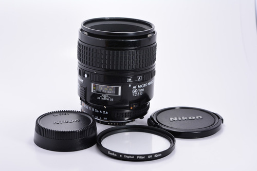 Nikon 60mm F/2.8 D Af Micro-nikkor Full Frame Fx/dx