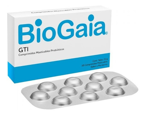 Imagen 1 de 3 de Biogaia Gti Estimula Sistema Inmune 30 Comp Masticables