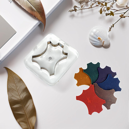 Troquel De Corte De Cuero, Manualidades Diy, 6,3 Cm X 7,2 Cm