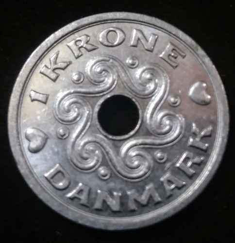 Lote De 3 Monedas.1 Dinamarca.2 Monedas De Alemania