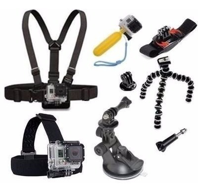 Kit Hero 8 7 6 5 3 4 Edition Black Silver Session Gopro 2018
