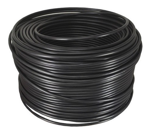 Imagen 2 de 2 de Cable Electrico Cca Konect Calibre 8 Negro 100 Metros 2 Pzs