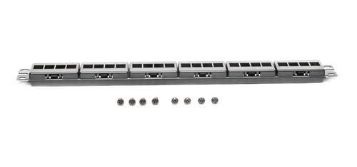 Panel De Parcheo Modular Keystone Sin Conectores 24 Puertos