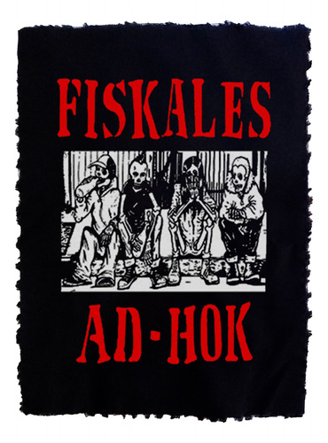 Fiskales Ad-hok Parche Espaldera (serigrafía)