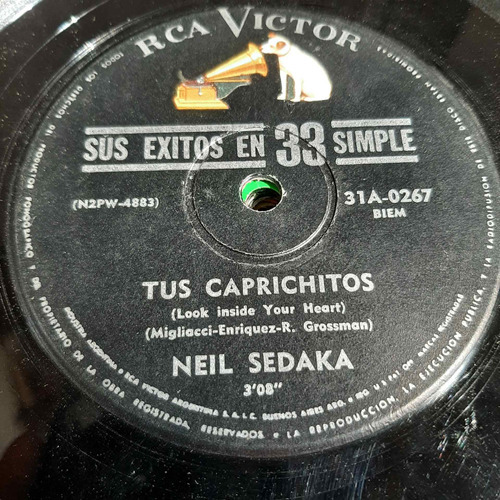 Simple Neil Sedaka Rca Victor 0267 C26