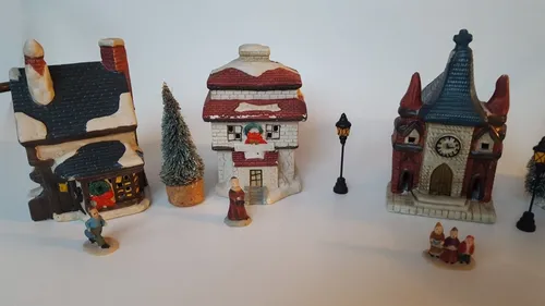 Casitas Villas De Navidad (Usado)