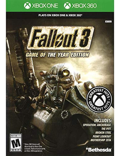 Fallout 3: Edicion Del Juego Del Año - Clasico (xbox 360)