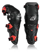 Comprar Rodilleras Impact Articuladas Acerbis Motocross Enduro Rj Color Negro\u002FRojo Talle Único Adulto