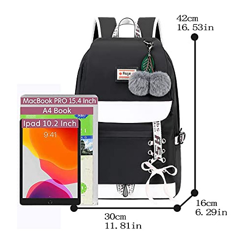 Mochila Asge Para Niñas Y Niños, Mochila Escolar Para Niñ