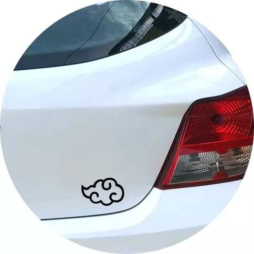 Adesivo de carro de alta qualidade hotnaruto akatsuki membro nuvem