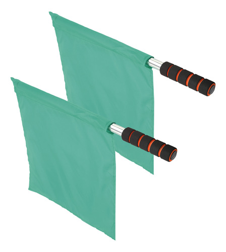 Bandera De Árbitro De Fútbol, 2 Unidades, Banderas Oficiales