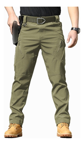 Pantalone Cargo Para Hombre Pantalones Tácticos Impermeables