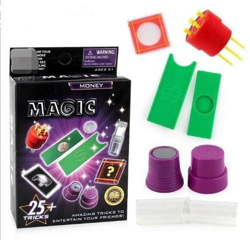 Set De Magia 25 Trucos Clásico Para Niños Y Adultos (oferta)