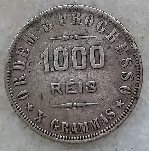 Moeda De 1000 Réis 1907