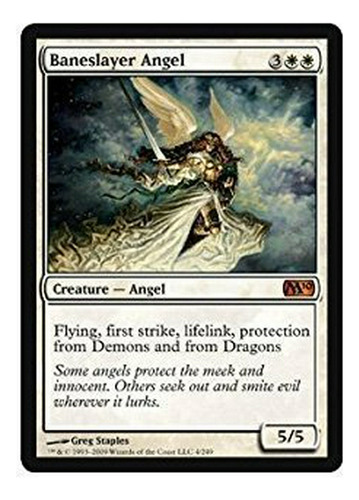 Magic The Gathering - Baneslayer Angel - Magic 2010