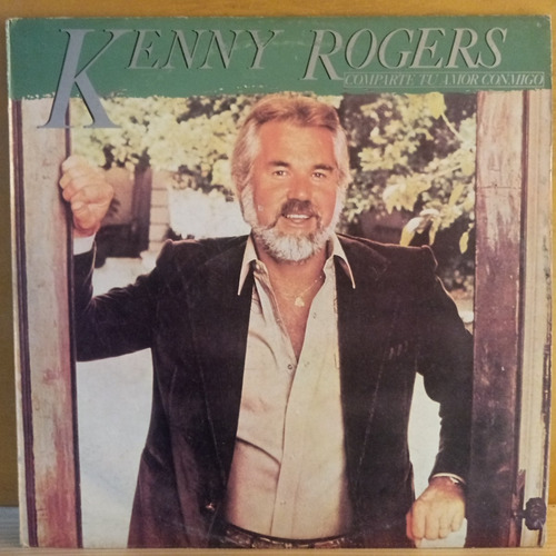 Kenny Rogers Comparte El Amor Conmigo Tapa Y Vinilo 8.5 Pts