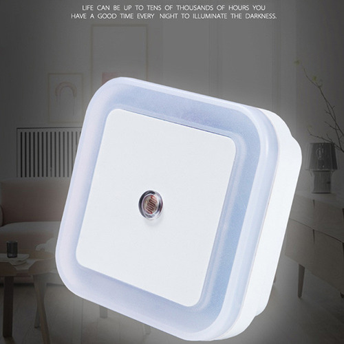 Lámpara De Enchufe De 0,5 W Para Dormitorio, Pasillo, Blanco