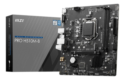 Motherboard Msi H510m-b 10ma Y 11va Gen Ddr4 Socket 1200 F