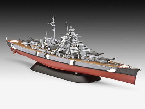 Imagen 2 de 7 de Acorazado Bismarck - 1/700 Revell 05098