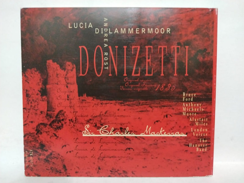 Andrea Rost Donizetti Bruce Ford Lucia Di Lammermoor Box 2cd