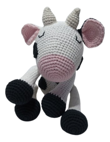 Peluche  Vaca Amigurumi Muñeco