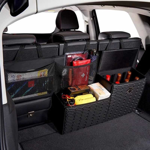 Organizador Maletero De Cuero Para Camionetas
