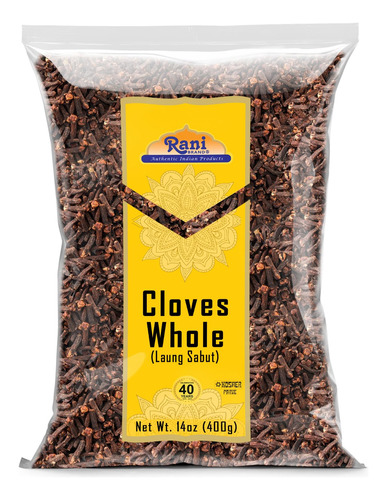 Rani Cloves Whole (laung) 14oz (400g) Great For Food, Tea, P