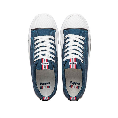 Imagen 7 de 8 de Zapatilla Topper Lona Profesional Unisex Moda Casual