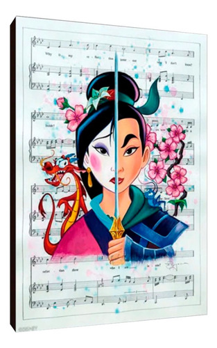 Cuadros Poster Disney Mulan M 20x29 (mln (21)