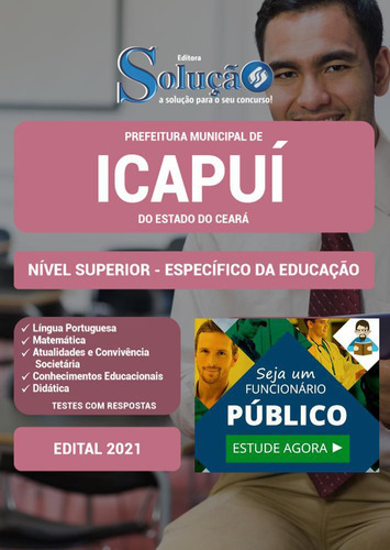 Apostila Icapuí Ce - Nível Superior - Específico Da Educação