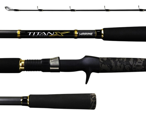 Vara Marine Titan X Bg Ttx-c902h 2,70m 40lb Para Carretilha