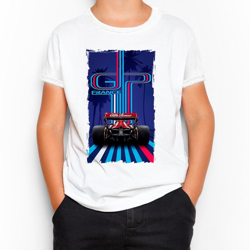 Remera Niño - Niña - Autos - Carreras - Automovilismo - Gp