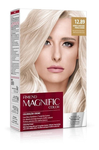 Coloração Amend Magnific Color Cor - 12.89 Louro C P Cendré
