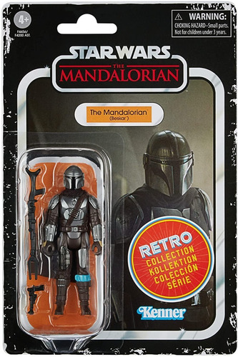 Star Wars La Colección Retro - Mandalorian (beskar) Figura