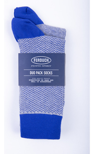 Calcetines Florida Duo Pack Azul Ferouch Ss24