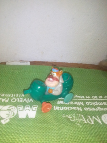 Figura Chip Y Dale Disney Monterey Jack,disney Carrito 7 Cm (Usado)