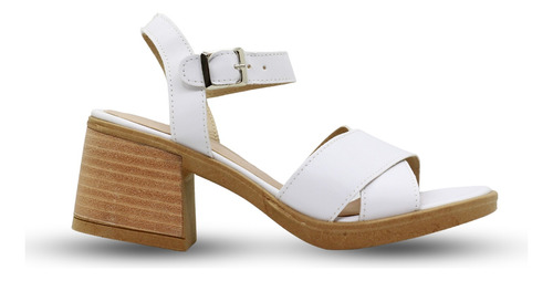 Sandalias Fiesta Mujer Taco Bajo Liviano Brus Bym Shoes